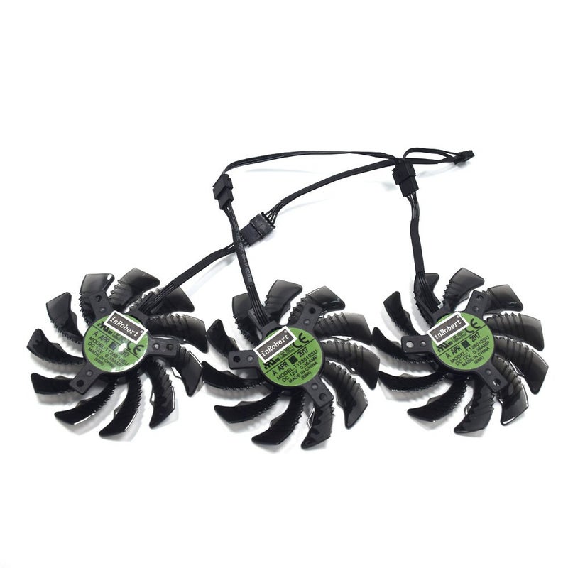inRobert 78MM T128010SU P104-100 Mining Video Card Cooling Fan for Gigabyte GTX 1080 Ti Gaming/GTX 1070 G1/AORUS GTX 1060/GTX 980 TI G1 Graphic Card - Image 1